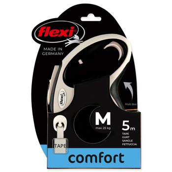 Vodítko Flexi New Comfort páska M černé 5m-KS