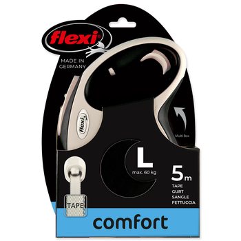 Vodítko Flexi New Comfort páska L černé 5m-KS