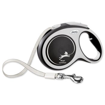 Vodítko Flexi New Comfort páska L černé 8m-KS