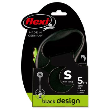 Vodítko Flexi Black Design lanko S zelené 5m-KS