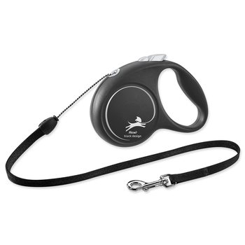 Vodítko Flexi Black Design lanko S černé 5m-KS