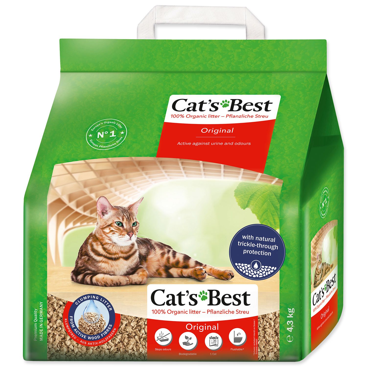 Kočkolit Cats Best Original 10l/4,3kg-KS