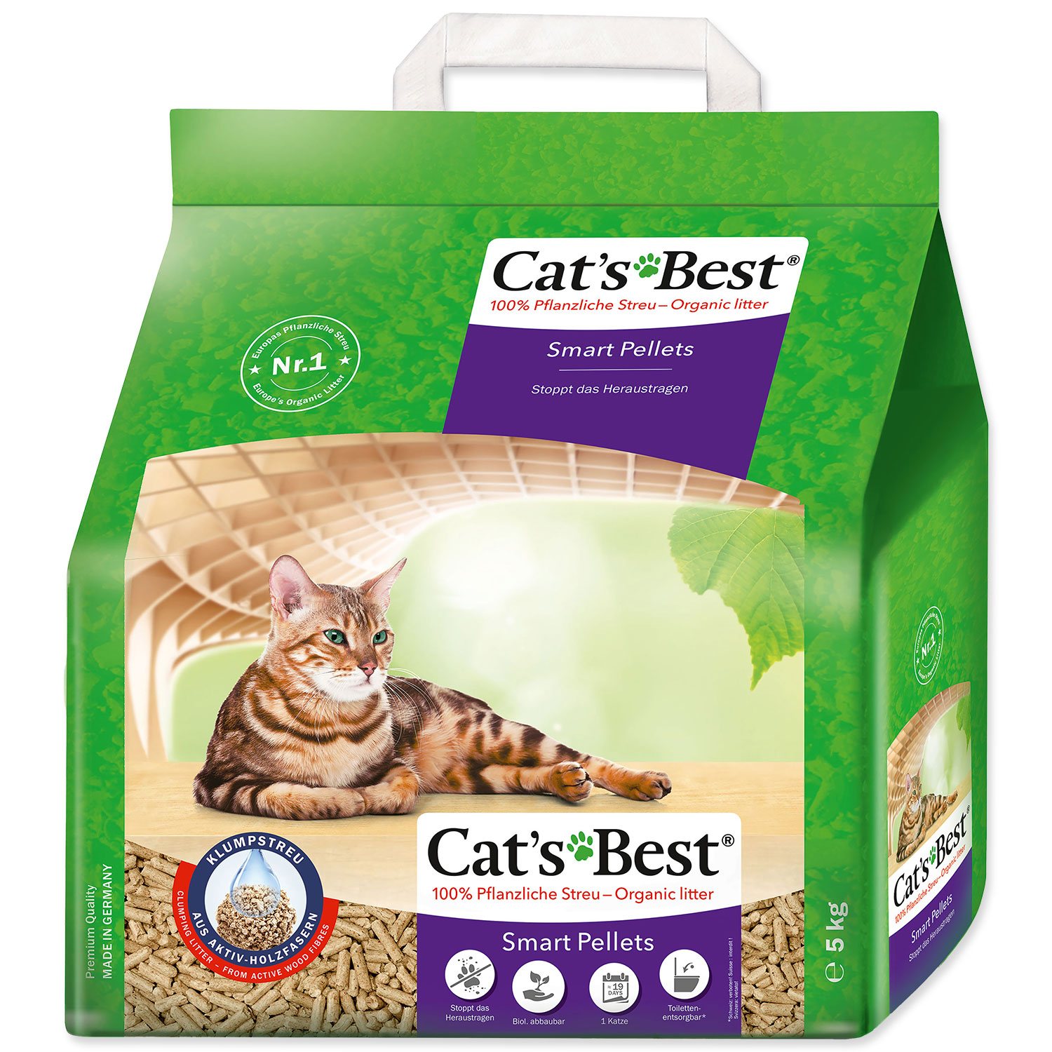 Kočkolit Cats Best Smart Pellets 10l/5kg-KS