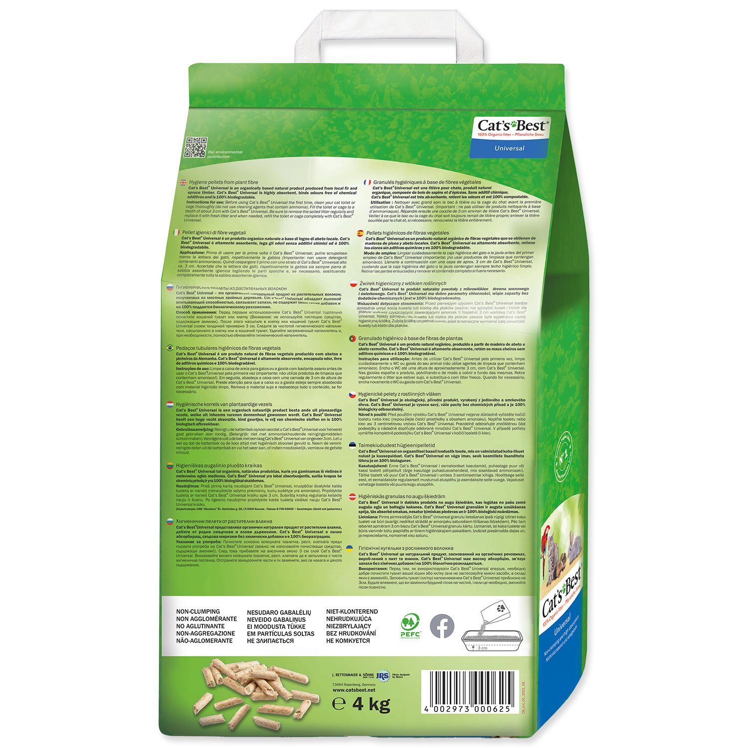Kočkolit Cats Best Univers.7l/4kg-KS