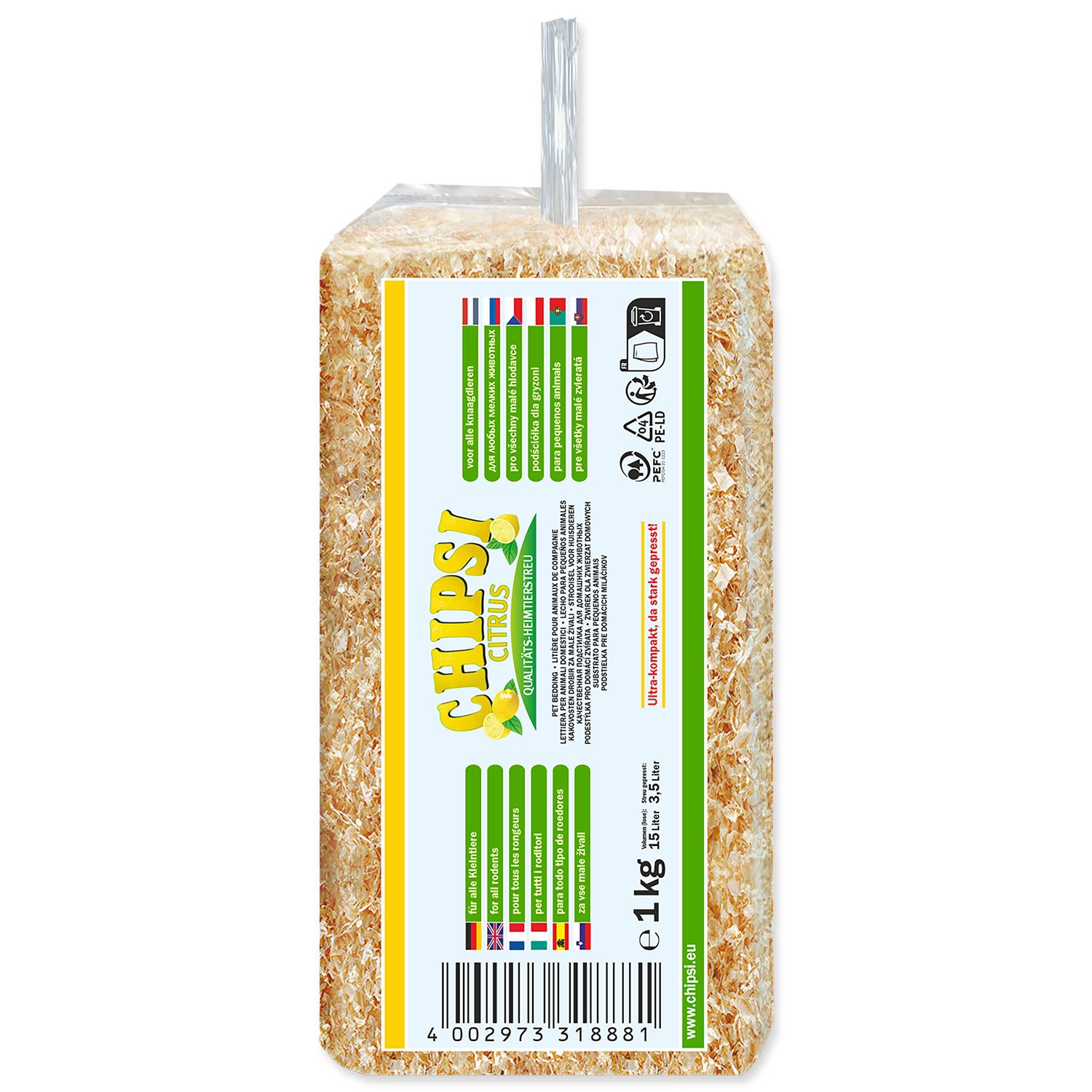 Hobliny Chipsi citrus 15l/1kg-KS