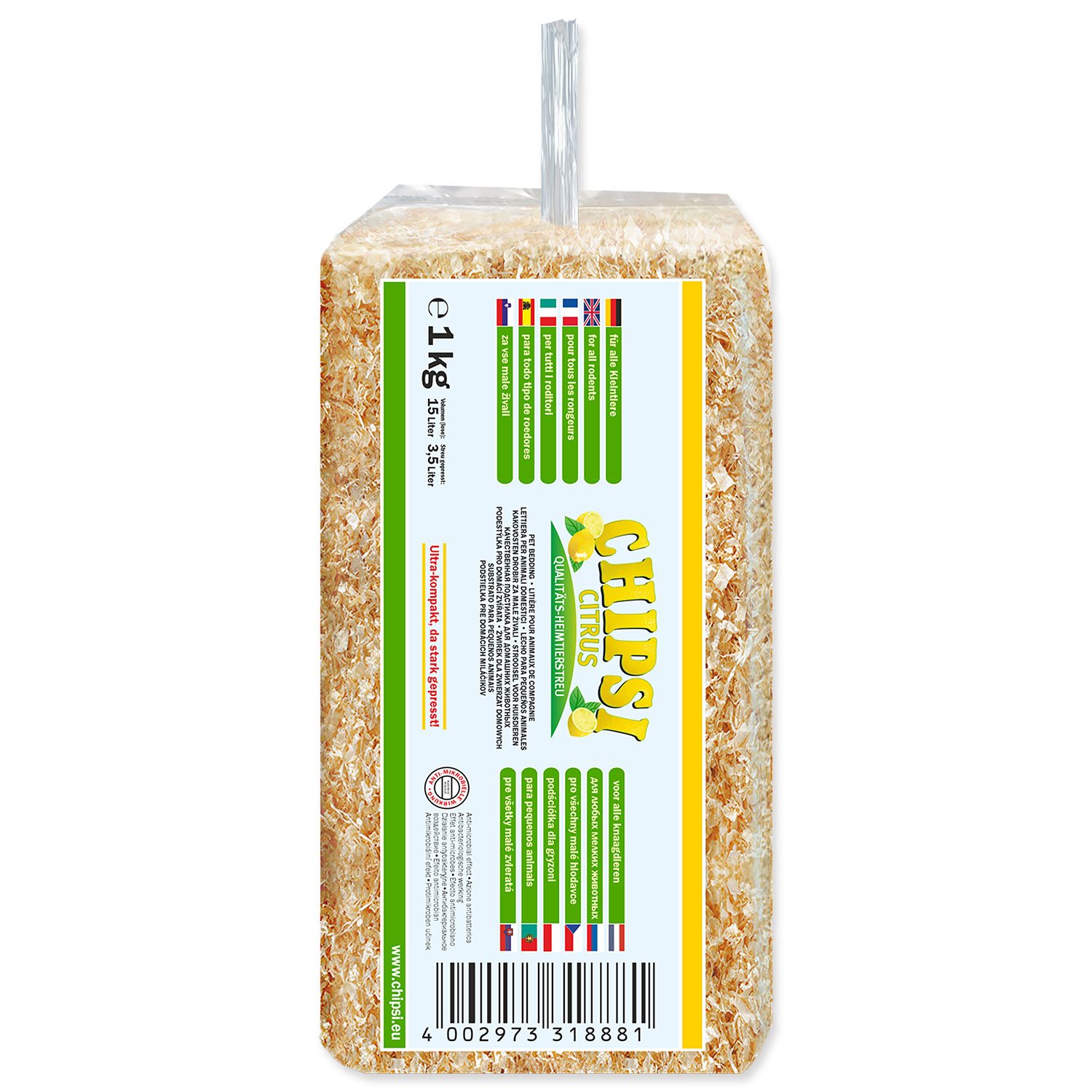 Hobliny Chipsi citrus 15l/1kg-KS