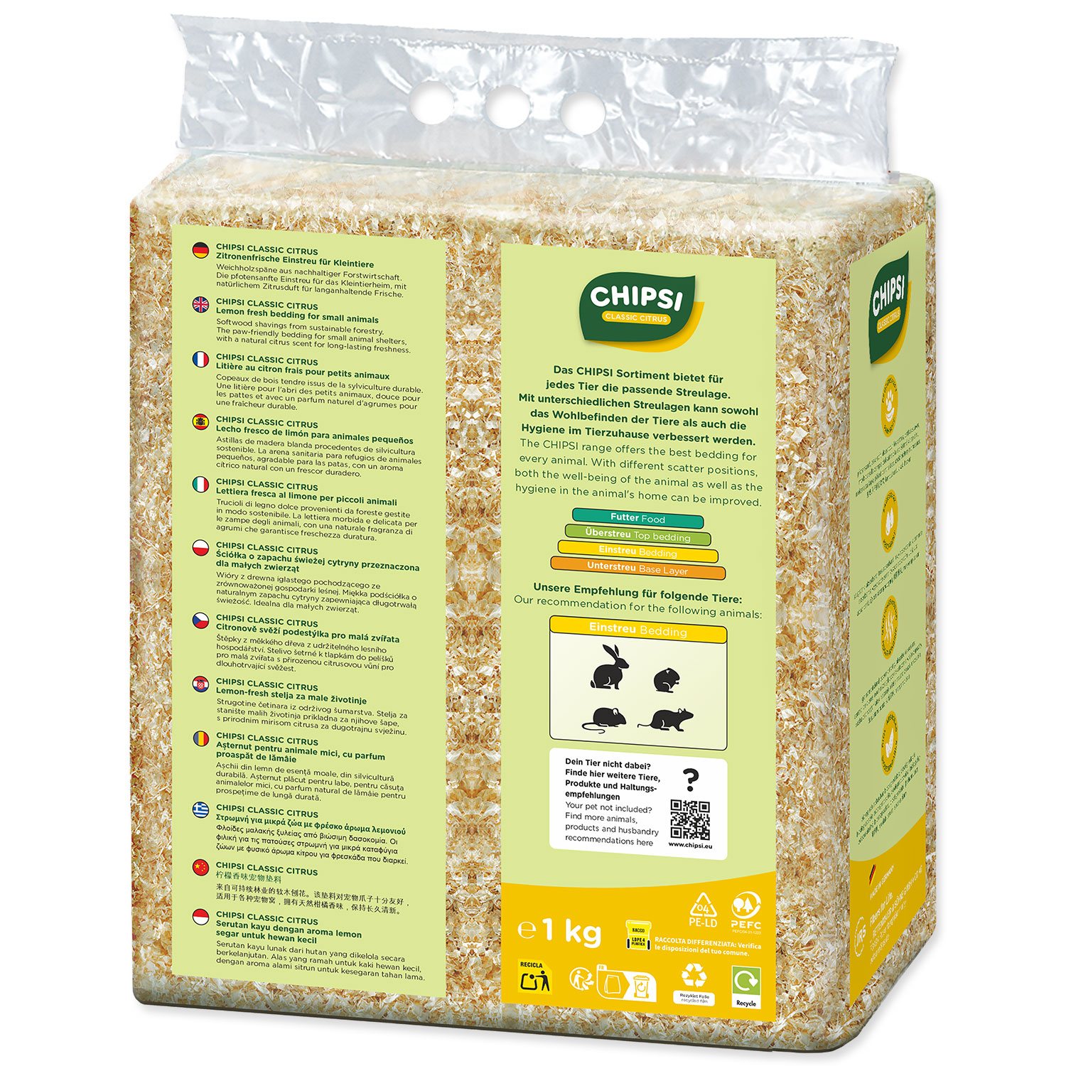Hobliny Chipsi citrus 15l/1kg
