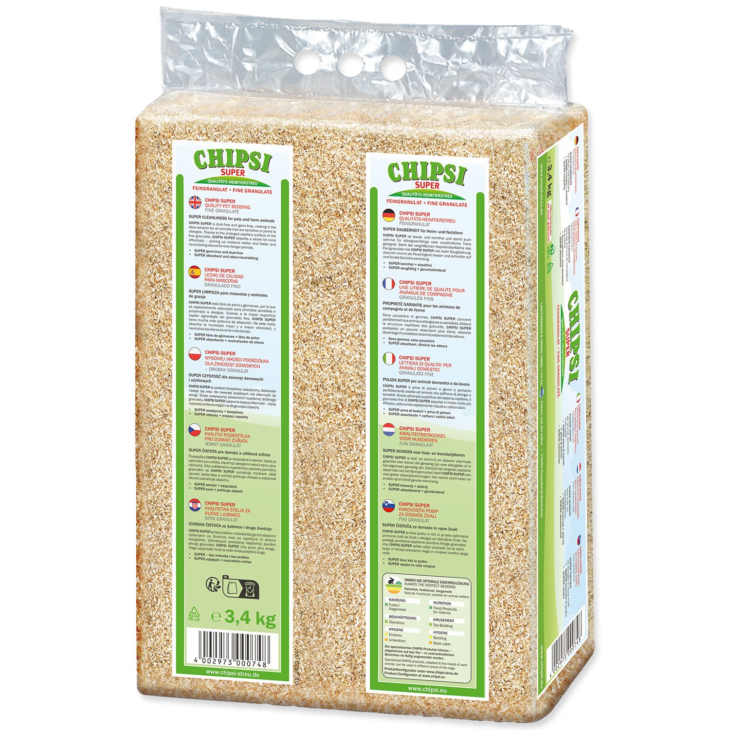 Hobliny Chipsi super 60 l / 3,4 kg-KS