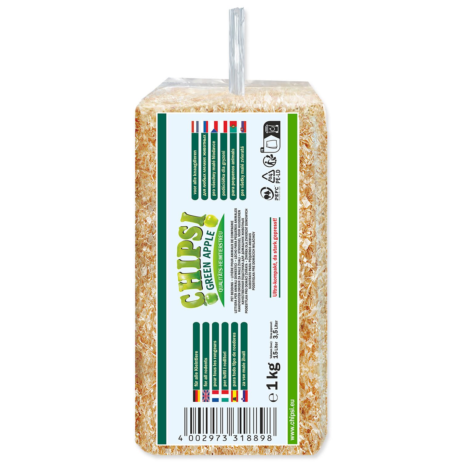 Hobliny Chipsi jablko 15l/1kg-KS