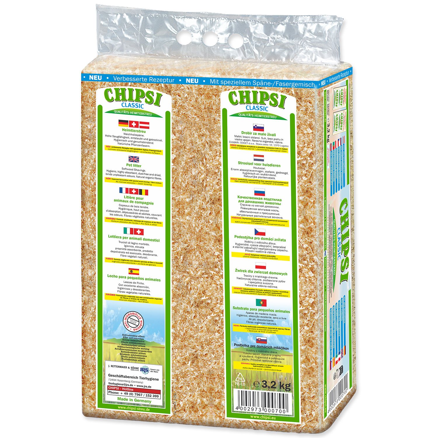 Hobliny Chipsi 60l*3,2kg-KS