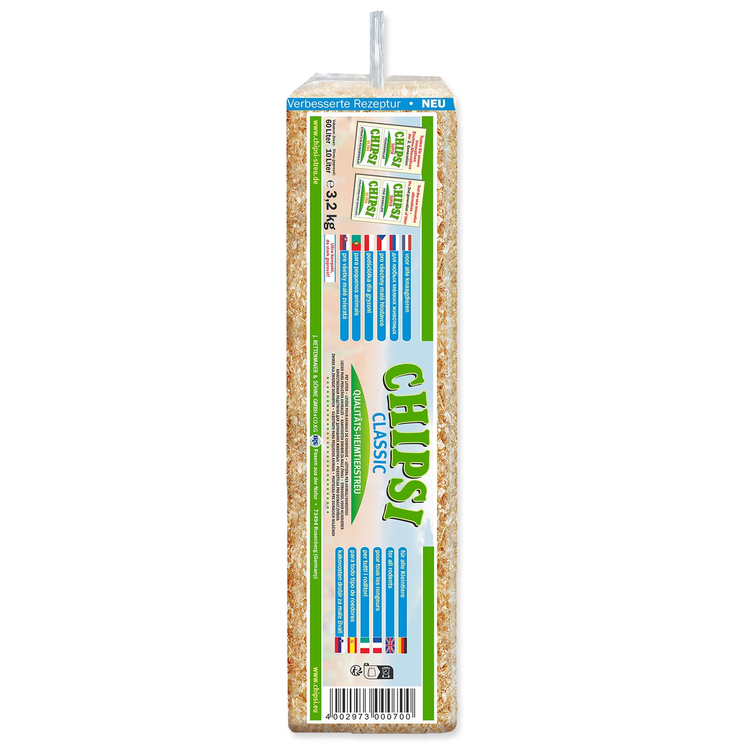 Hobliny Chipsi 60l*3,2kg-KS