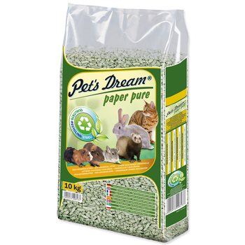 Pelety Pet´s Dream Paper Pure 10kg-KS