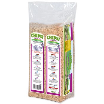 Granulát Chipsi Extra XXL 40l*15kg-KS