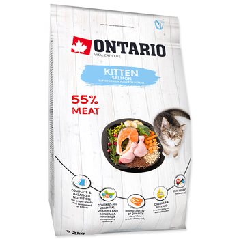 Krmivo Ontario Kitten Salmon 2kg-KS