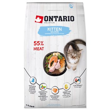 Krmivo Ontario Kitten Salmon 6,5kg-KS