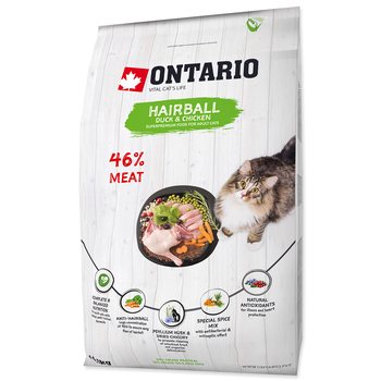 Krmivo Ontario Cat Hairball 6,5kg-KS