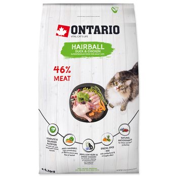 Krmivo Ontario Cat Hairball 6,5kg-KS