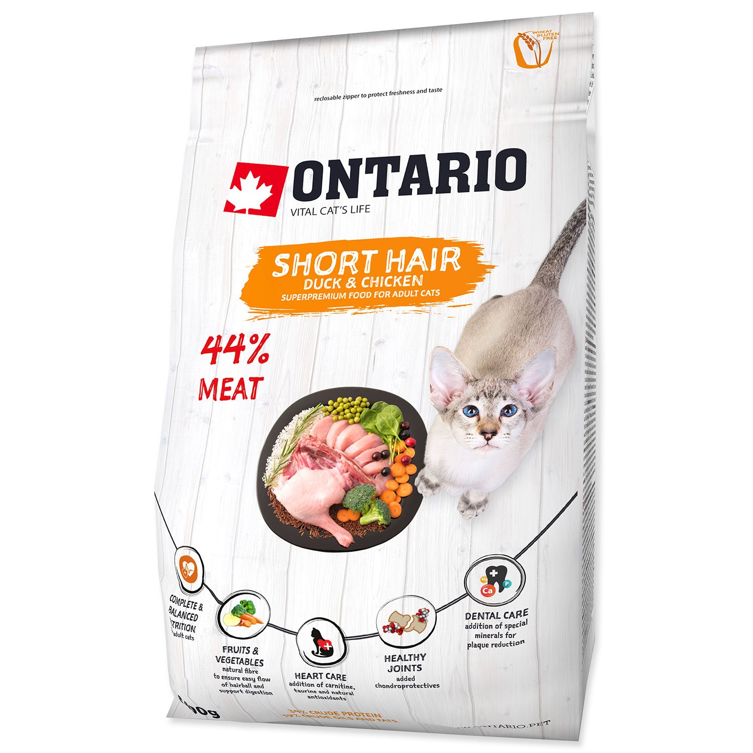 Krmivo Ontario Cat Shorthair 0,4kg-KS