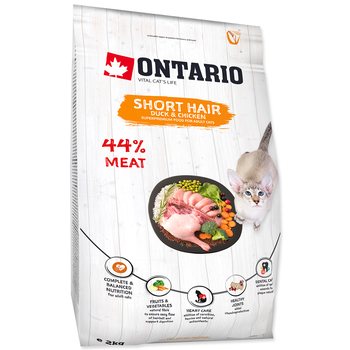 Krmivo Ontario Cat Shorthair 2kg-KS