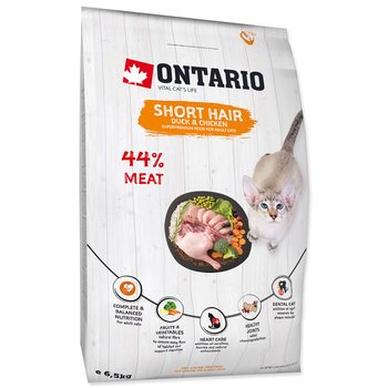 Krmivo Ontario Cat Shorthair 6,5kg-KS