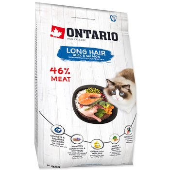 Krmivo Ontario Cat Longhair 2kg-KS