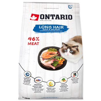 Krmivo Ontario Cat Longhair 2kg-KS