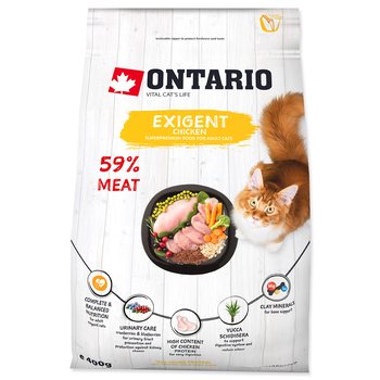Krmivo Ontario Cat Exigent 0,4kg-KS