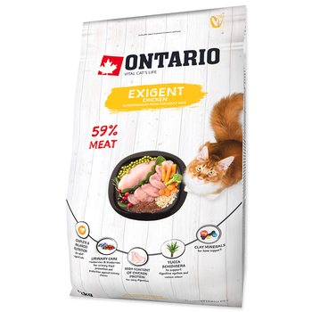 Krmivo Ontario Cat Exigent 2kg-KS