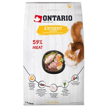 Krmivo Ontario Cat Exigent 6,5kg-KS