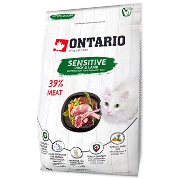 Krmivo Ontario Cat Sensitive/Derma 0,4kg-KS