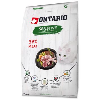 Krmivo Ontario Cat Sensitive/Derma 6,5kg-KS