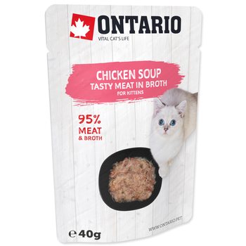 Polévka Ontario Kitten kuře 40g-KS