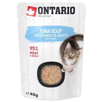 Polévka Ontario Kitten tuňák 40g-KS