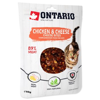 Pochoutka Ontario kuře se sýrem, kousky 50g-KS