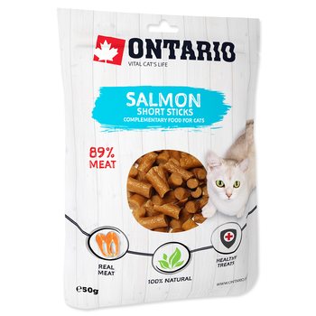 Pochoutka Ontario losos, krátké tyčinky 50g-KS