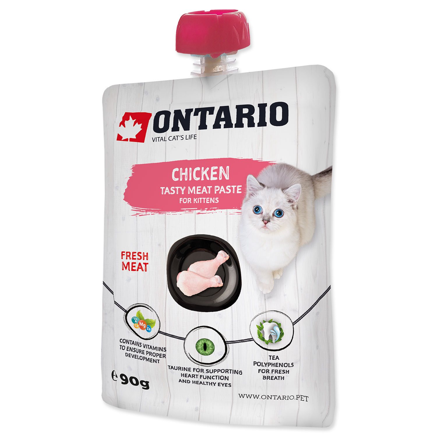 Pasta Ontario Kitten kuře 90g-KS