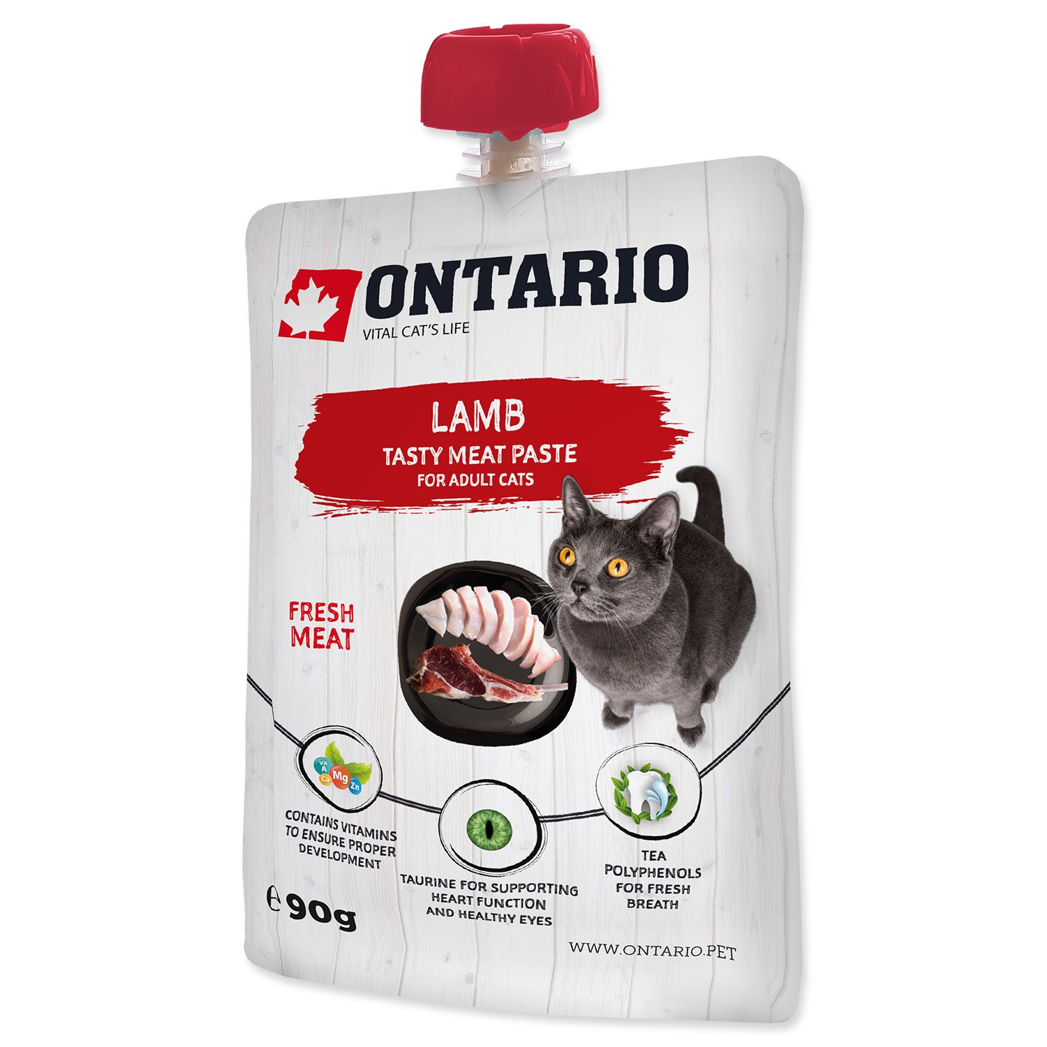 Pasta Ontario jehněčí 90g-KS