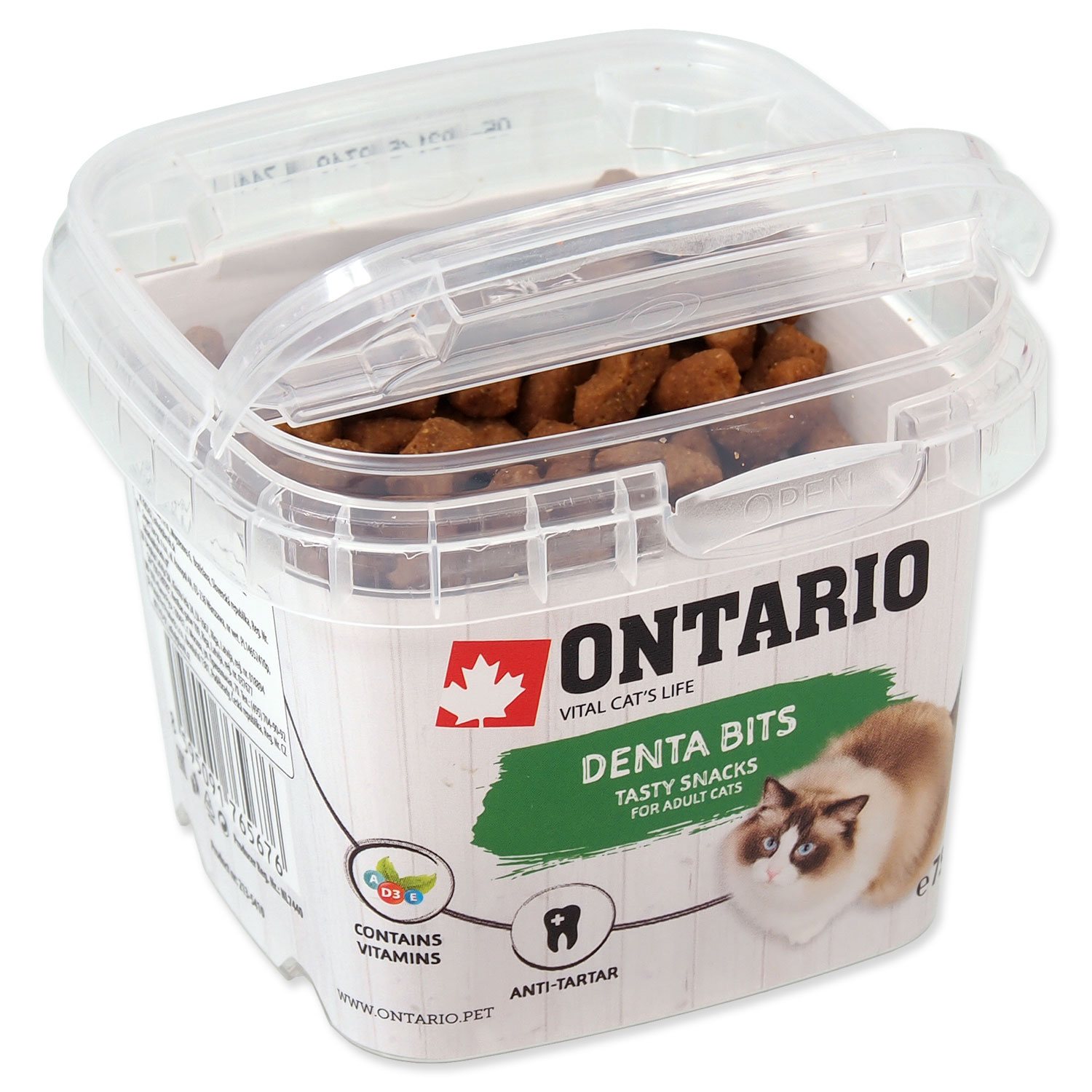 Pochoutka Ontario dentální polštářky 75g-KS
