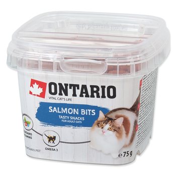 Pochoutka Ontario losos, polštářky 75g-KS