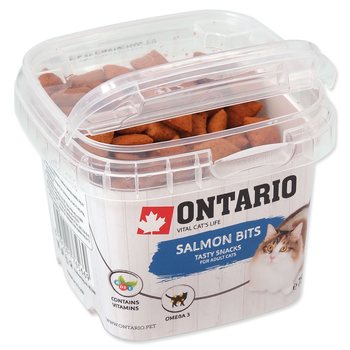 Pochoutka Ontario losos, polštářky 75g-KS
