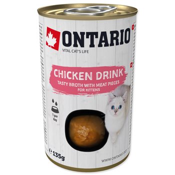 Drink Ontario Kitten kuře 135g-KS