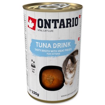 Drink Ontario Kitten tuňák 135g-KS