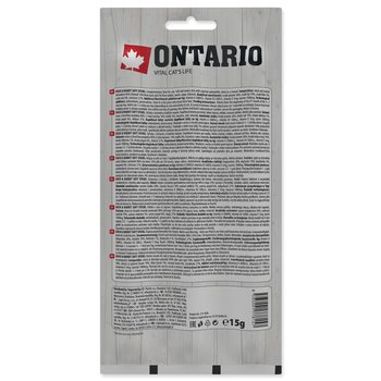 Pochoutka Ontario kachna a králík, tyčinky 3x5g-KS