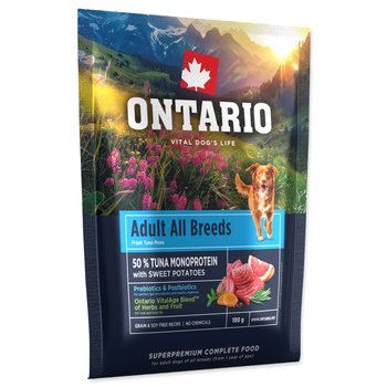 Vzorek Ontario Adult All Breeds Monoprotein Tuna & Sweet Potatoes 0,1kg-KS