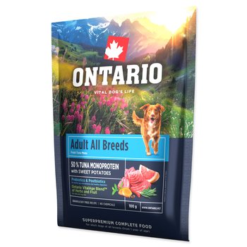 Vzorek Ontario Adult All Breeds Monoprotein Tuna & Sweet Potatoes 0,1kg-KS