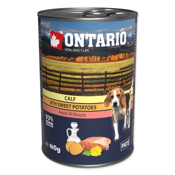 Konzerva Ontario telecí s batáty 400g-KS