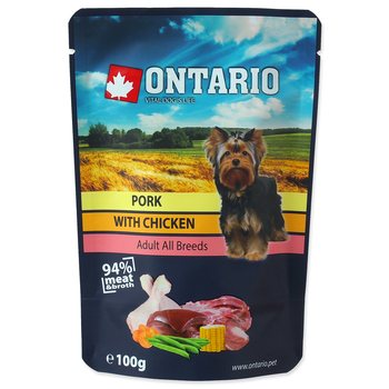 Kapsička Ontario vepřové s kuřecím ve vývaru 100g-KS