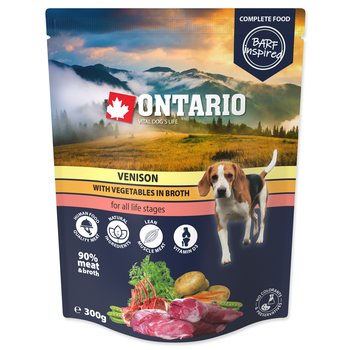 Kapsička Ontario zvěřina se zeleninou ve vývaru 300g-KS
