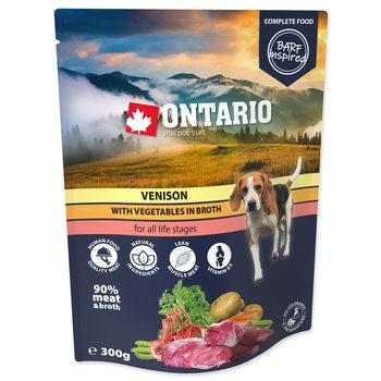 Kapsička Ontario zvěřina se zeleninou ve vývaru 300g-KS