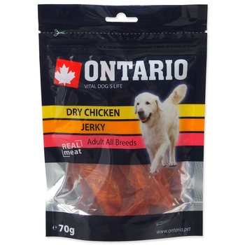 Pochoutka Ontario kuře, sušené plátky 70g-KS